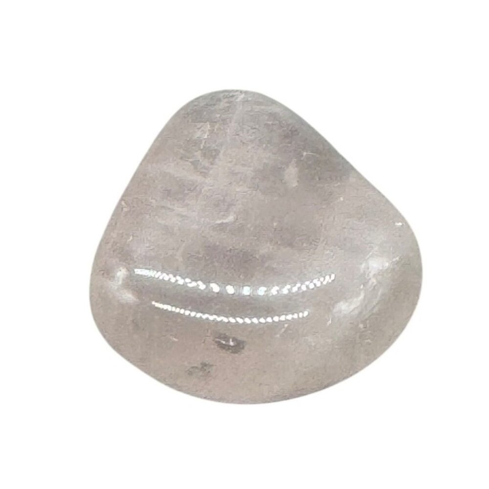 Tumbled Polished Rose Quartz Healing Crystal 1.5x1" READ